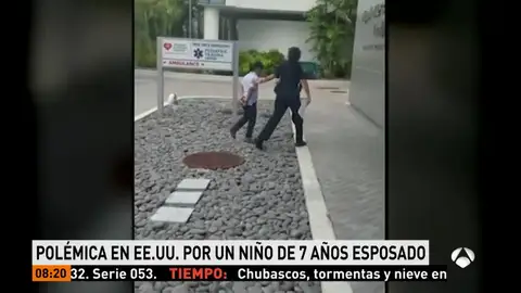 Niño de 7 años arrestado Niño de 7 años arrestado
