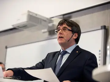 Carles Puigdemont en una imagen de archivo Carles Puigdemont en una imagen de archivo