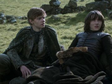 Bran Stark y Jojen Reed de 'Juego de Tronos'