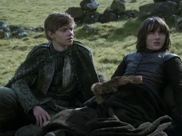 Bran Stark y Jojen Reed de 'Juego de Tronos' Bran Stark y Jojen Reed de 'Juego de Tronos'
