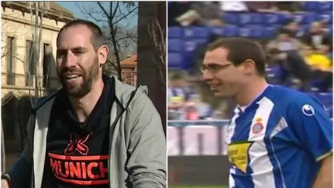 Ander Mirambell, forofo del Espanyol Ander Mirambell, forofo del Espanyol