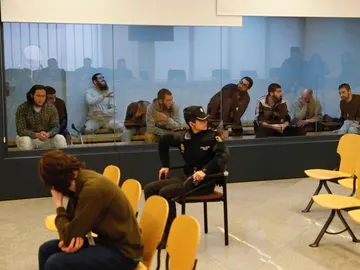 Los acusados de formar una célula yihadista desarticulada en 2015 Los acusados de formar una célula yihadista desarticulada en 2015