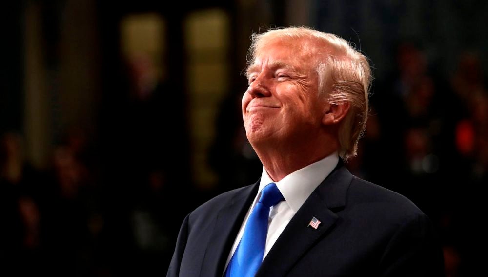 Trump da su discurso sobre el Estado de la Unión