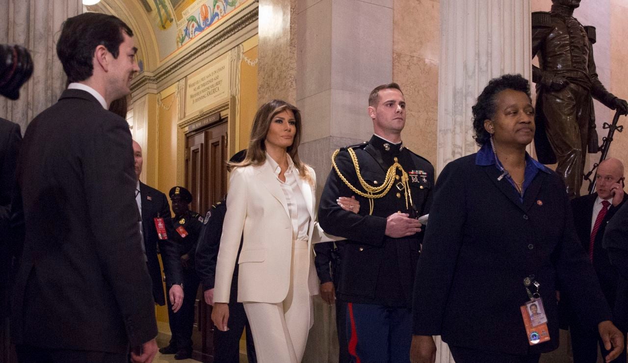 La primera dama Melania Trump La primera dama Melania Trump