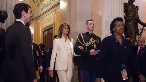 La primera dama Melania Trump La primera dama Melania Trump