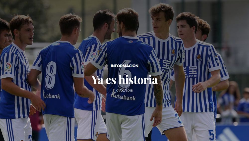 'Ya es historia': el anuncio de la Real Sociedad sobre las camisetas de Íñigo Martínez