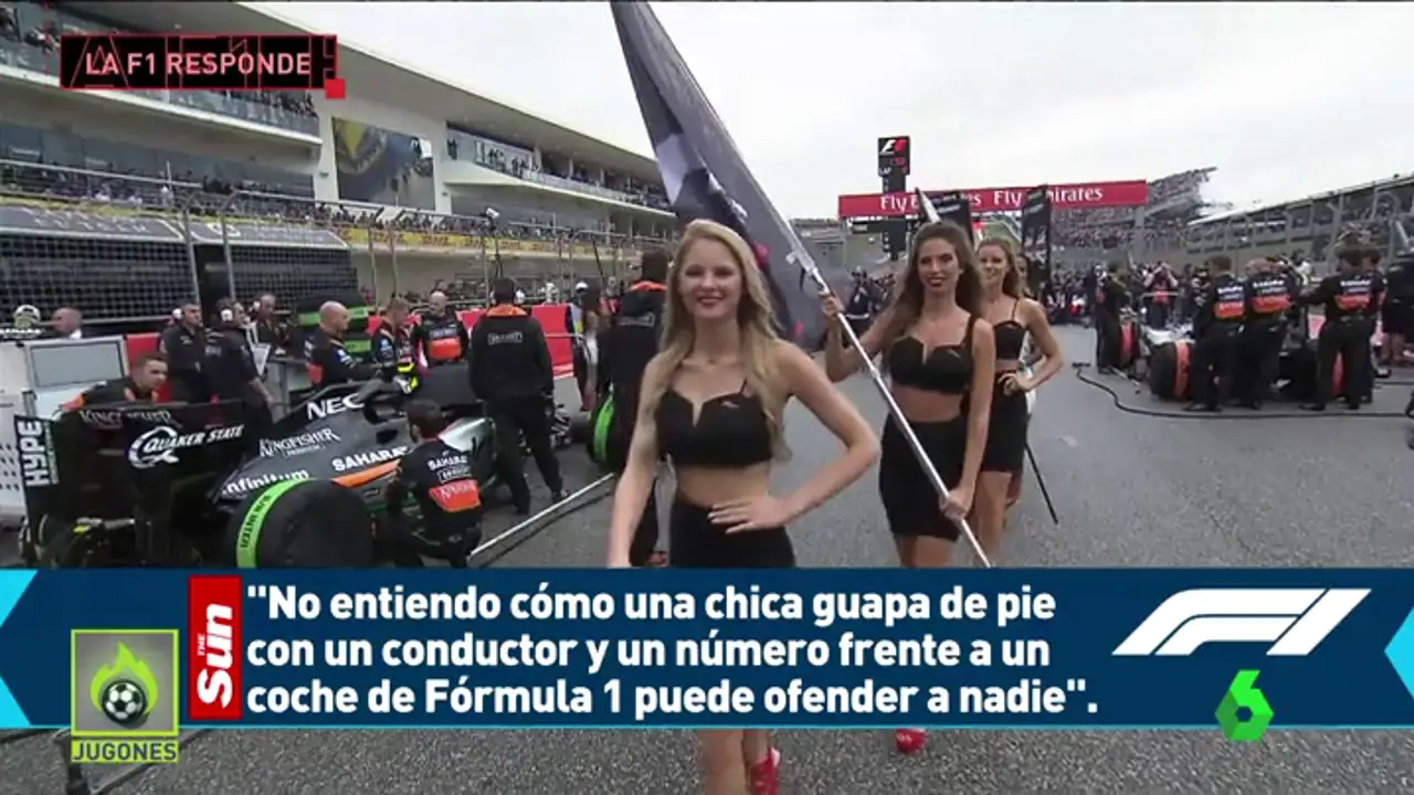 Bernie Ecclestone, sobre la eliminación de las azafatas: "El país en este momento se está volviendo un poco mojigato"