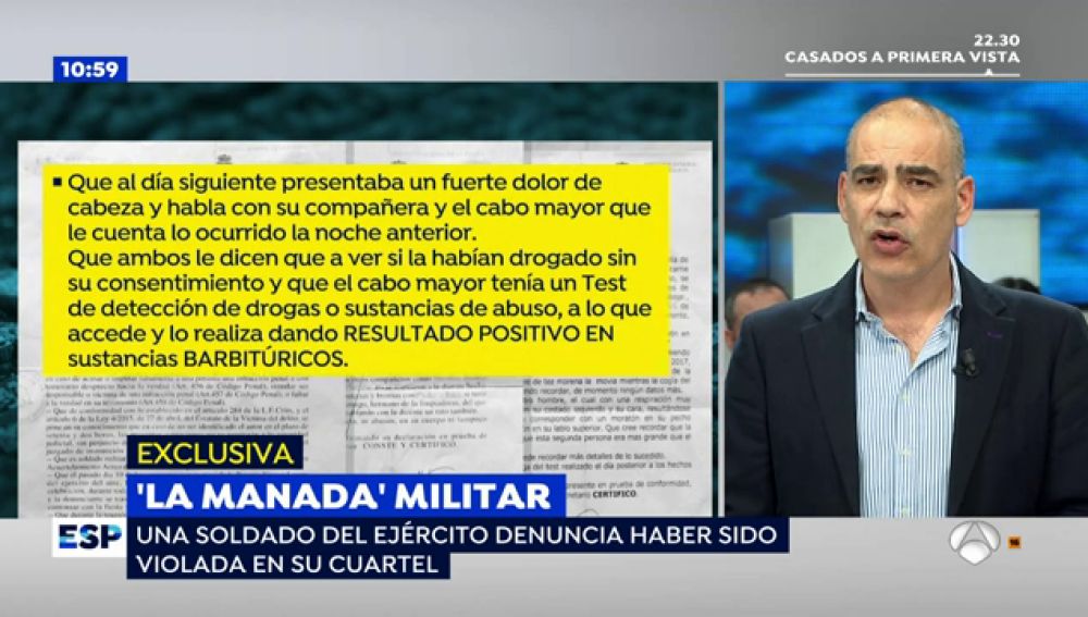 'La Manada' militar: una soldado del ejército denuncia haber sido violada por sus compañeros en Antequera