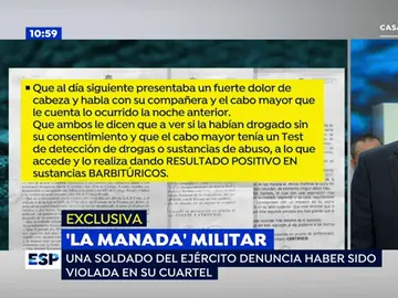 'La Manada' militar: una soldado del ejército denuncia haber sido violada por sus compañeros en Antequera 'La Manada' militar: una soldado del ejército denuncia haber sido violada por sus compañeros en Antequera