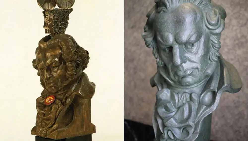Goya 2018: Por qué los Premios Goya se llaman así y la estatuilla es la  cabeza del pintor