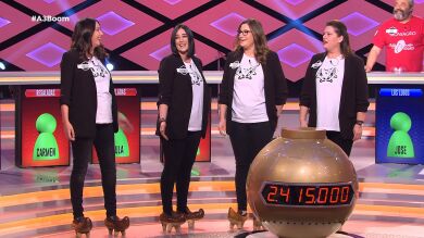 La entrada triunfal del equipo de las 'Resaladas' deja anonadado a Juanra Bonet