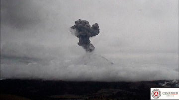 Volcán mexicano Popocatépetl 