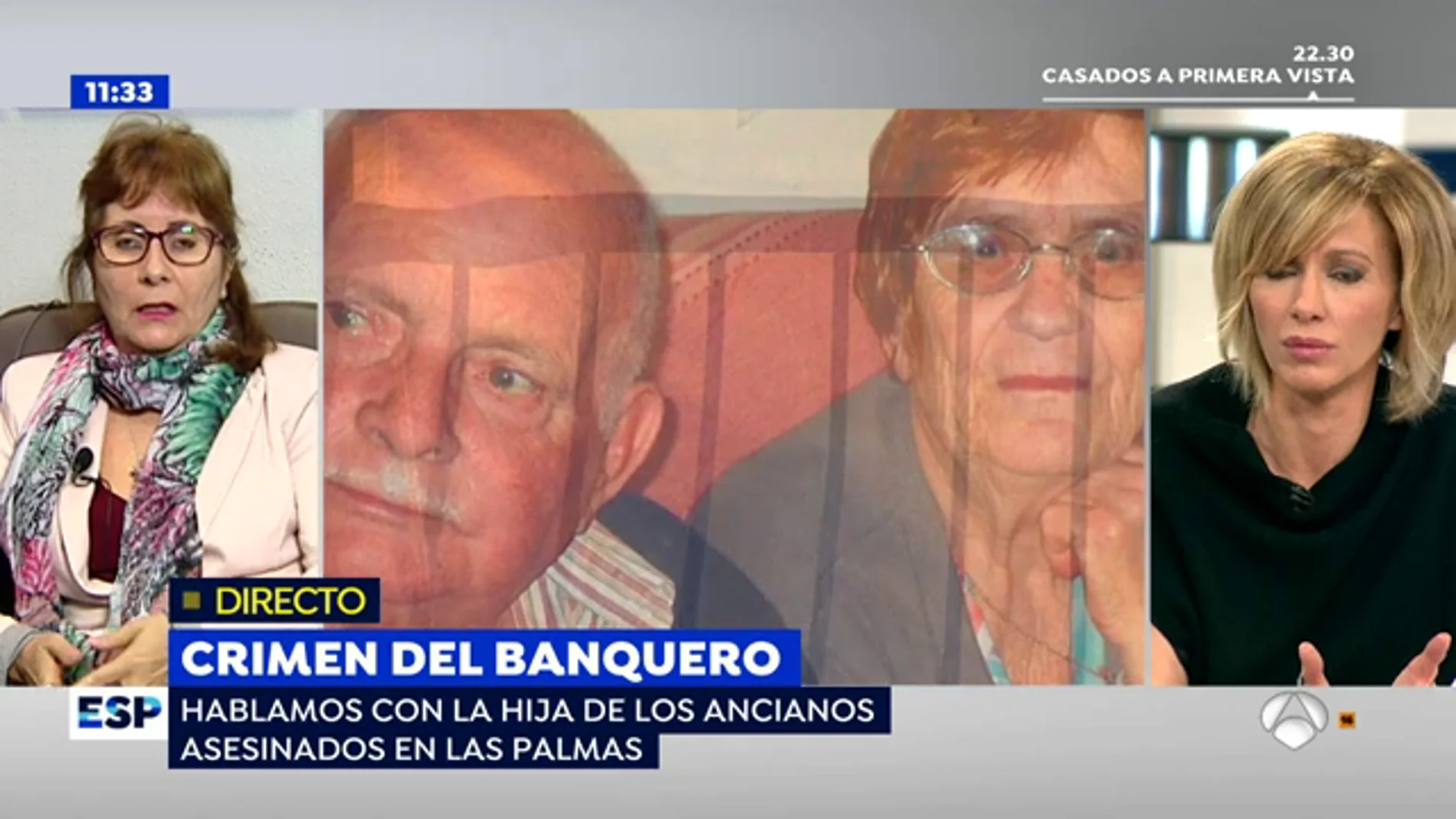 La hija de los ancianos asesinados en Las Palmas, tras quedar en libertad con cargos el subdirector del banco: "La policía está segurísima de que ha sido él"