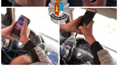Condenan a seis meses de prisión a un hombre que se grabó conduciendo con los pies