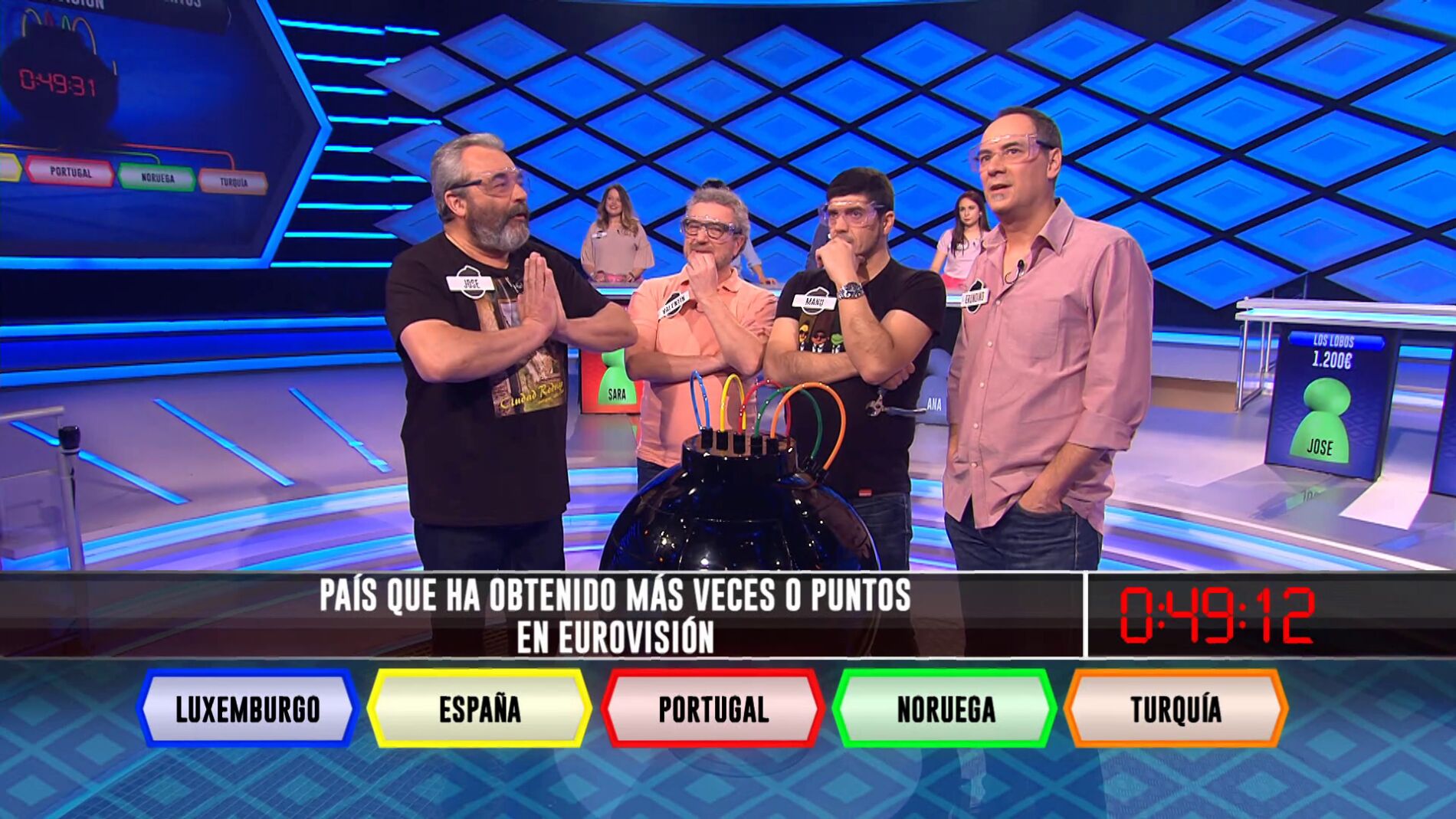 'Los Lobos' de '¡Boom!'.