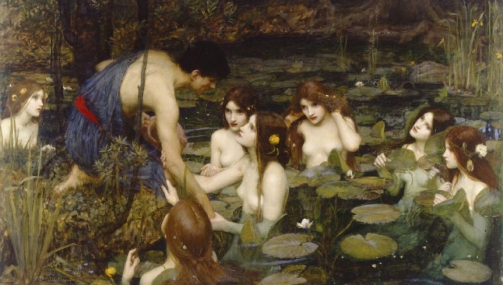 El cuadro 'Hilas y las ninfas'