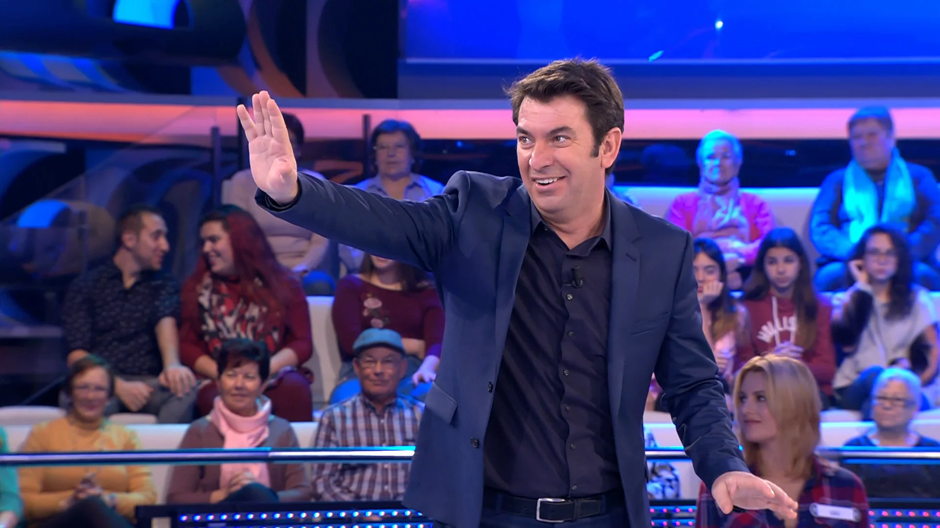 Arturo Valls en '¡Ahora Caigo!'. Arturo Valls en '¡Ahora Caigo!'.