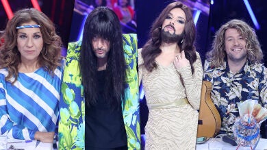 Manel Navarro, Remedios Amaya, Conchita Wurst y Loreen se apoderan del jurado de ‘Tu cara me suena’