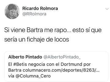 El tweet del aficionado El tweet del aficionado