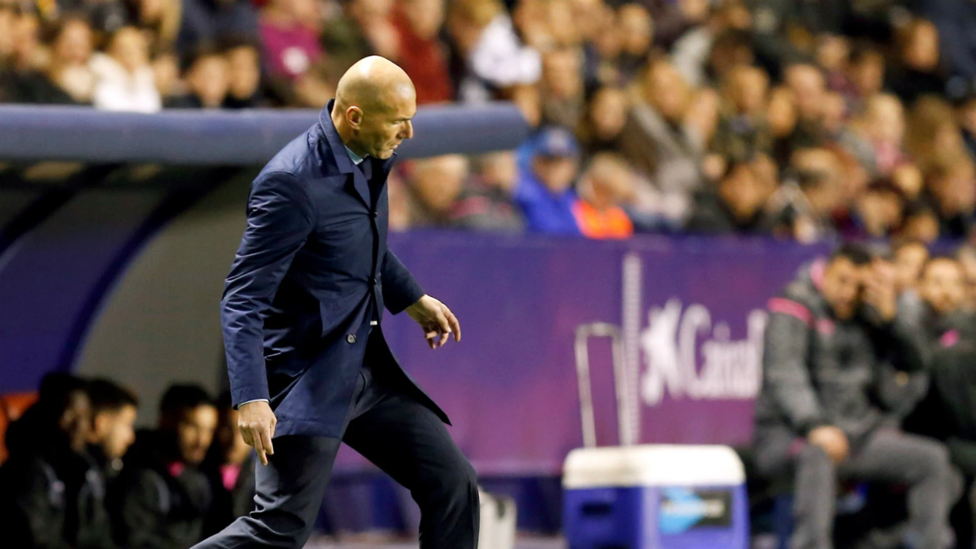 Zidane, ante el Levante Zidane, ante el Levante