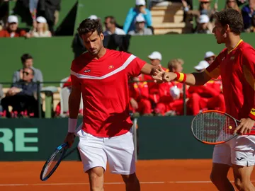Pablo Carreño y Feliciano López Pablo Carreño y Feliciano López