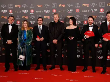 Los políticos, en la gala de los Goya 2018 Los políticos, en la gala de los Goya 2018