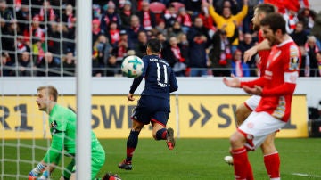 James Rodríguez celebrando un gol