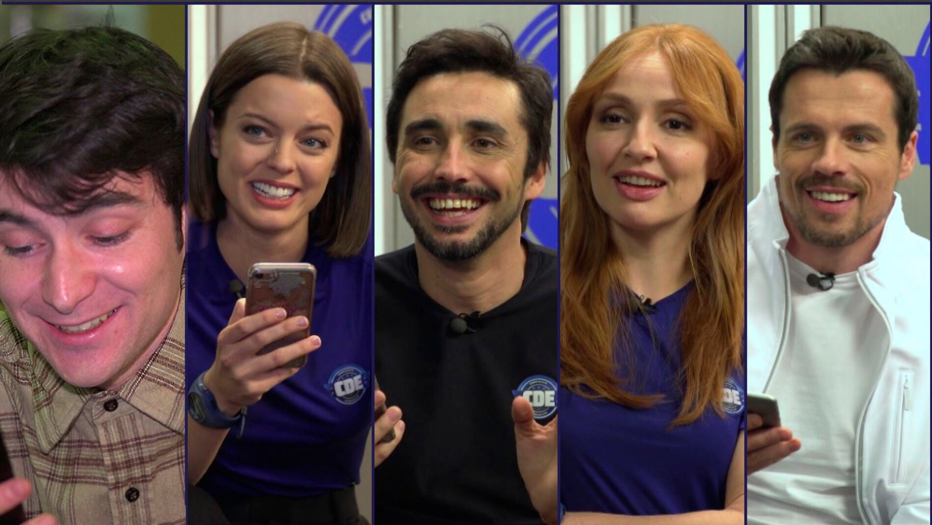 Los actores de 'Cuerpo de &Eacute;lite' responden a un divertido test