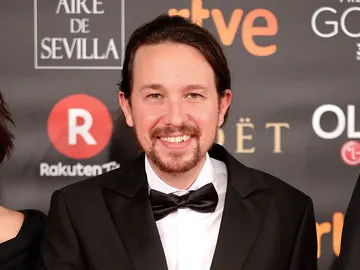 El líder de Podemos, Pablo Iglesias, en los Premios Goya 2018 El líder de Podemos, Pablo Iglesias, en los Premios Goya 2018