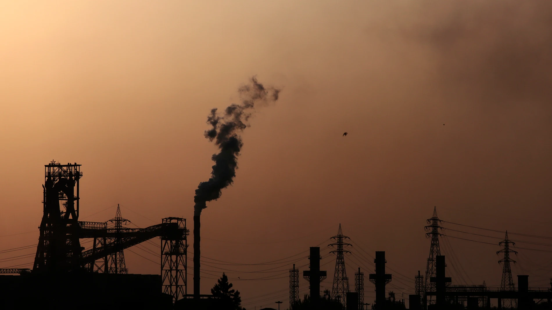 La planta siderúrgica que provoca la contaminación La planta siderúrgica que provoca la contaminación
