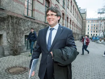 El expresidente de la Generalitat de Cataluña, Carles Puigdemont El expresidente de la Generalitat de Cataluña, Carles Puigdemont