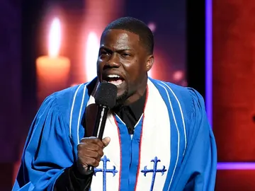 Kevin Hart en una de sus últimas apariciones públicas Kevin Hart en una de sus últimas apariciones públicas