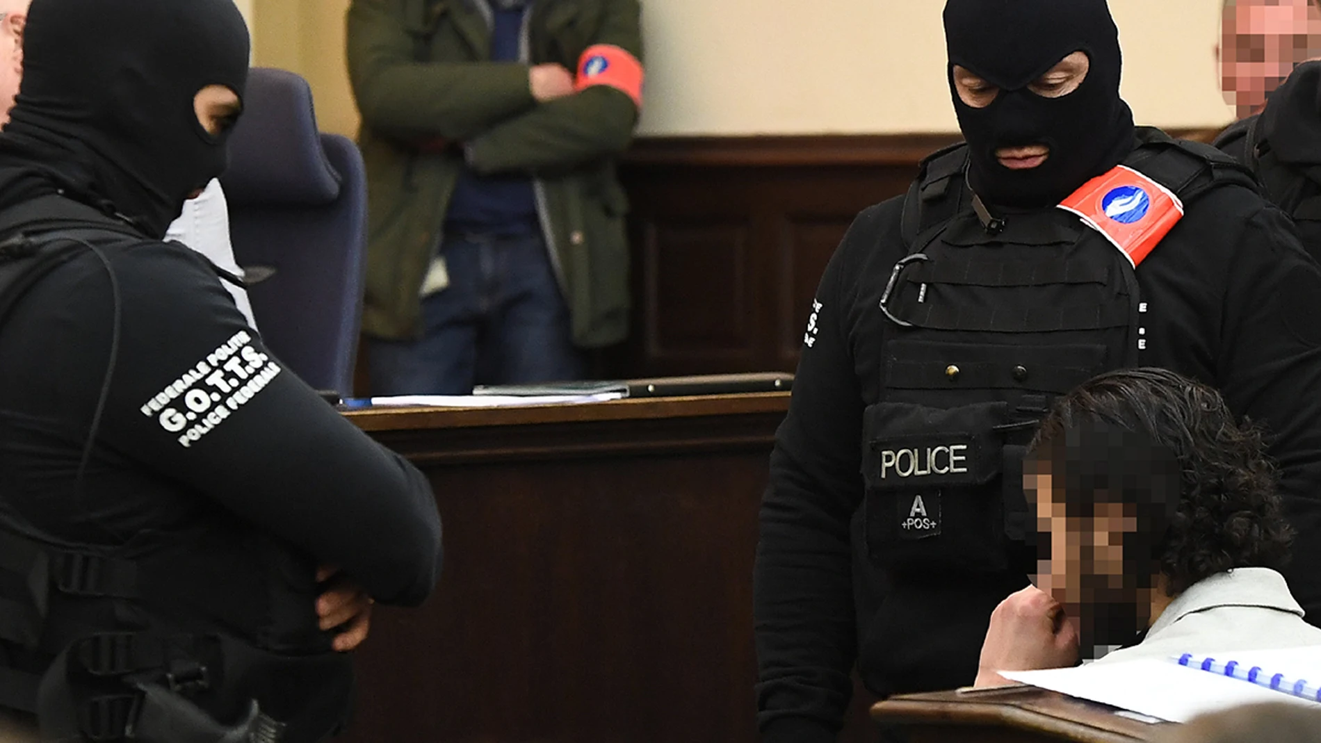 Salah Abdeslam en el juicio Salah Abdeslam en el juicio