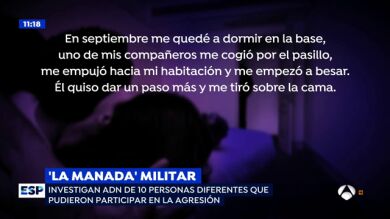 La primera presunta agresión que denunció la víctima de la 'Manada' militar: 
