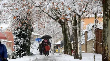 Frío y nieve en la ciudad de Teruel Frío y nieve en la ciudad de Teruel