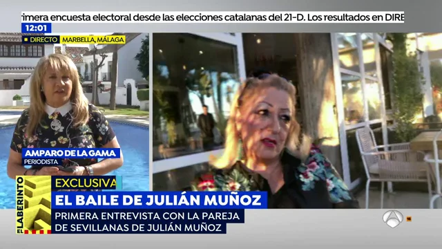 La versión de la mujer que bailó sevillanas con Julián Muñoz La versión de la mujer que bailó sevillanas con Julián Muñoz