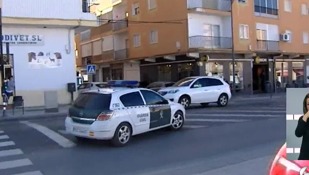 Vehículo de la Guardia Civil