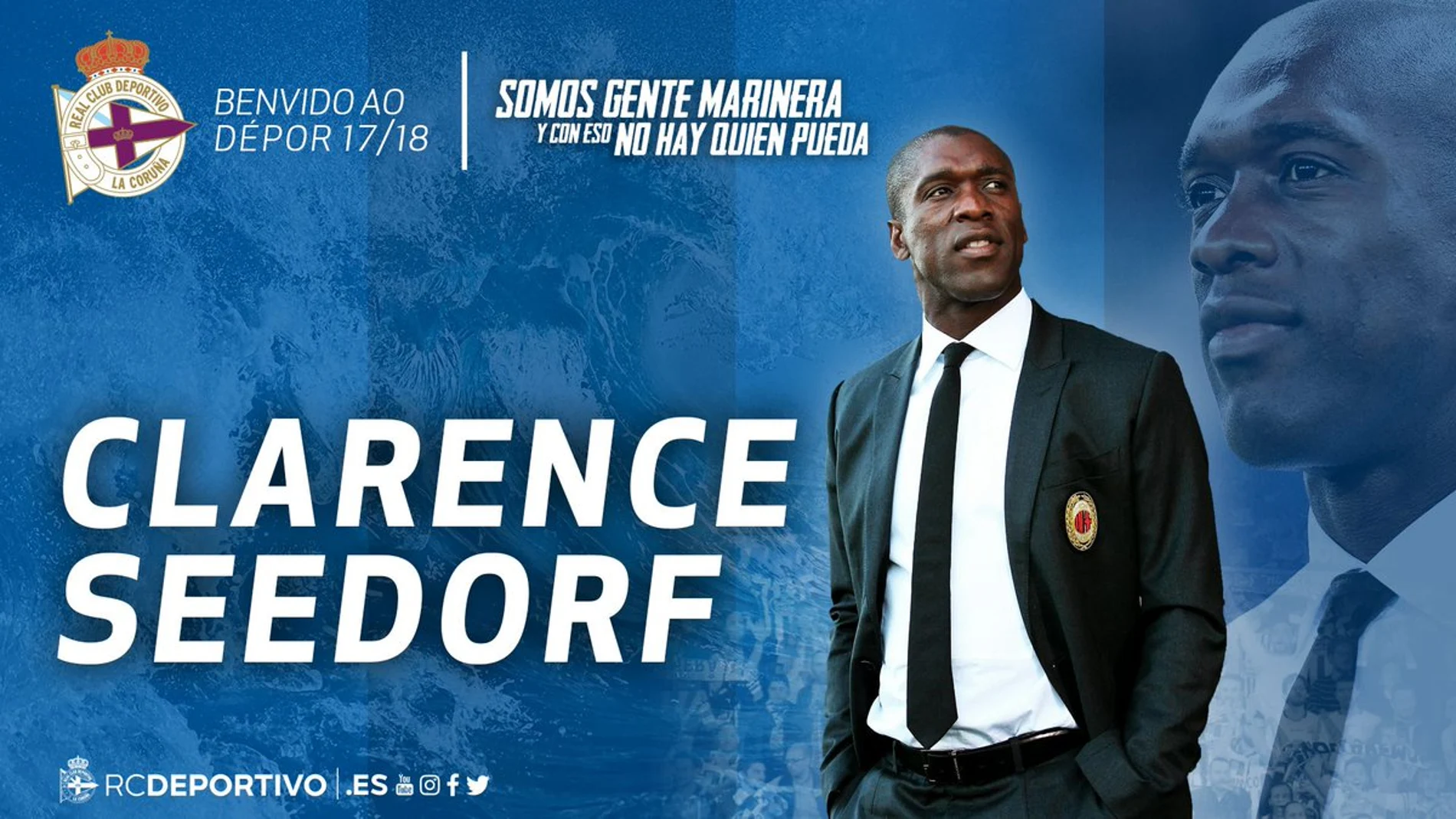 Seedorf, nuevo entrenador del Deportivo Seedorf, nuevo entrenador del Deportivo