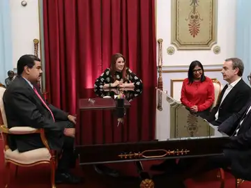 Maduro se reúne con Rodríguez Zapatero Maduro se reúne con Rodríguez Zapatero