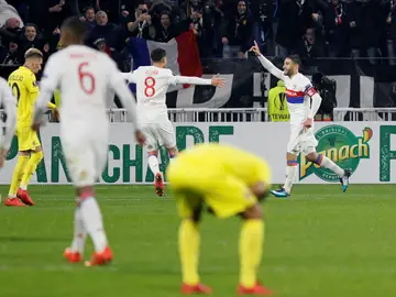 Fekir celebra su gol ante el Villarreal Fekir celebra su gol ante el Villarreal
