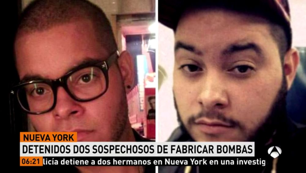 Dos hermanos detenidos en Nueva York acusados de fabricar material explosivo