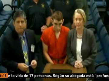 Nikolas Cruz ante la juez Nikolas Cruz ante la juez