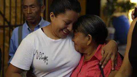 Teodora Vásquez, en libertad Teodora Vásquez, en libertad