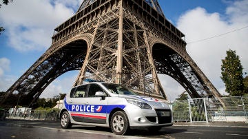 Imagen de archivo del coche de la policía francesa