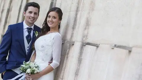 'Maje' con su marido Antonio 'Maje' con su marido Antonio