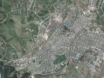 Imagen del mapa de la localidad de Kizliar en Daguestán Imagen del mapa de la localidad de Kizliar en Daguestán