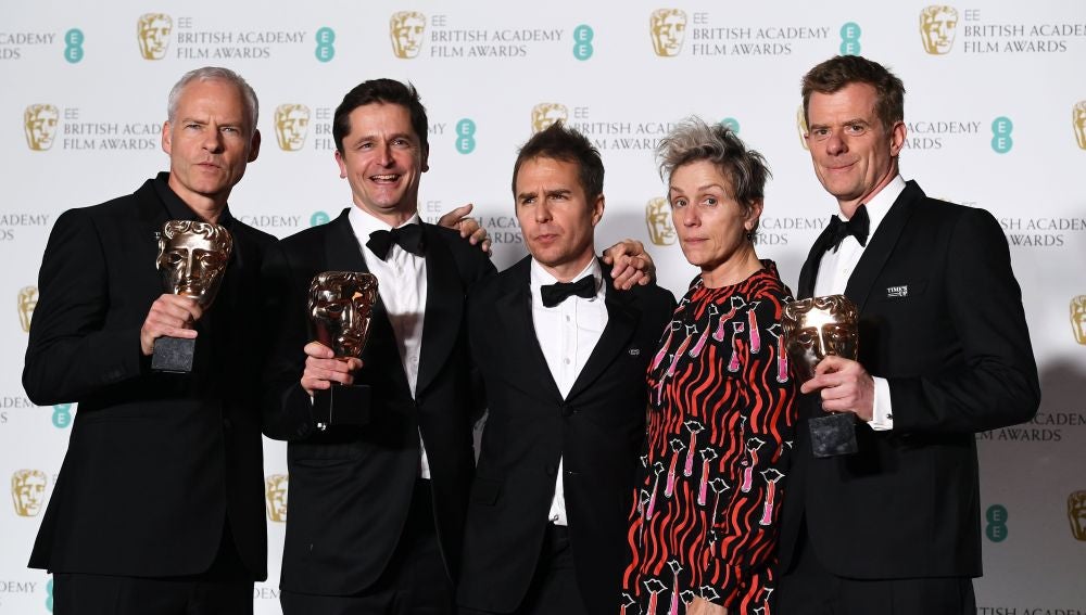 'Tres anuncios en las afueras' triunfa en los BAFTA