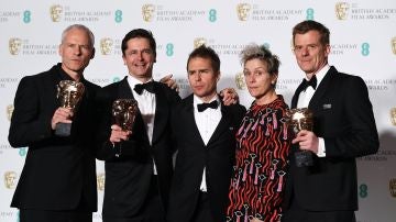 'Tres anuncios en las afueras' triunfa en los BAFTA