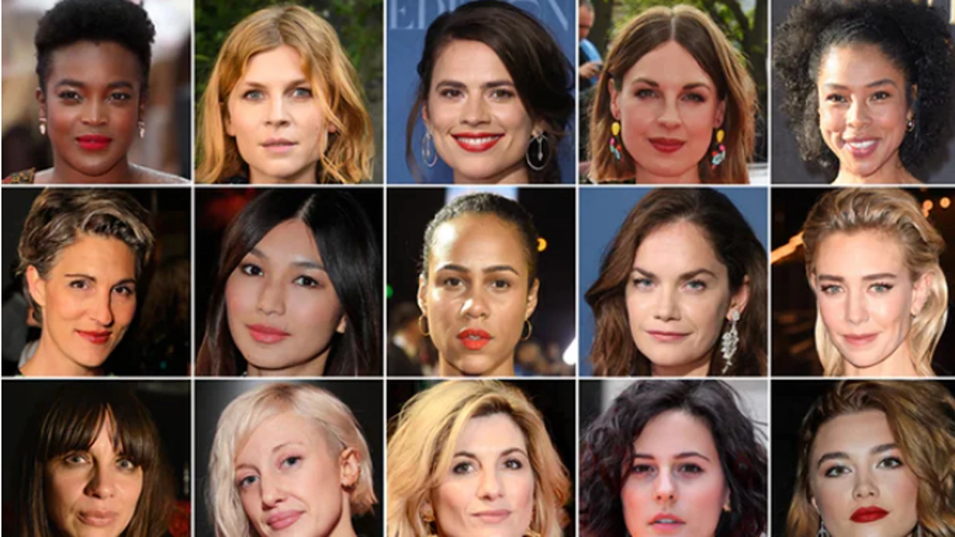 Algunas de las actrices firmantes de la carta contra el acoso Algunas de las actrices firmantes de la carta contra el acoso