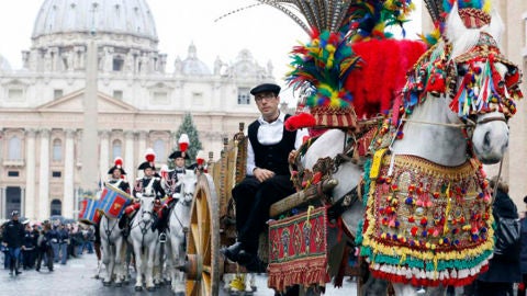 Carruajes de caballos de Sicilia